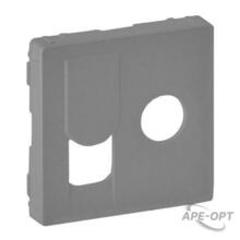 Изображения товара Valena LIFE Алюминий Накладка розетки TV-RJ45 | 754832 | Legrand