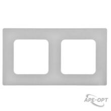 Изображения товара FLITE Classic Рамка 2-ая РУ-2-К-ФлА алюминий | FI-M22-32-20-K47 | IEK