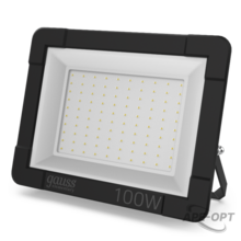 Изображения товара Прожектор светодиодный 100W 6700lm IP65 3000К черный | 613527100 | Gauss