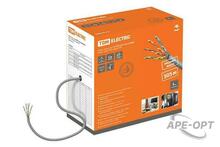Изображения товара Кабель витая пара U/UTP Cat 6 4х2х23AWG (305м) solid, ПВХ, серый | SQ0107-0103 | TDM