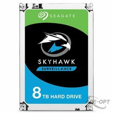 Изображения товара Жесткий диск SEAGATE SkyHawkAI ST8000VE001, 8Тб, HDD, SATA III - 6 Гбит/с, 3.5"