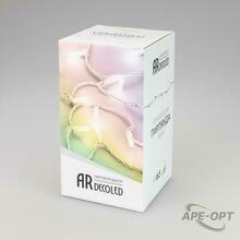 Изображения товара Светодиодная гирлянда ARD-STRING-CLASSIC-20000-BLACK-200LED-MILK-SYNC RGB (230V, 13W) (Ardecoled, IP65) | 028205 | Arlight