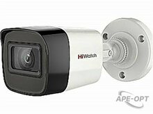 Изображения товара DS-T500A(B) (3.6mm) - 3К (5Мп 16:9) уличная цилиндрическая HD-TVI камера с гибридной подсветкой EXIR/LED до 30/20м и встроенным микрофоном (AoC)