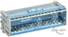 Изображения товара TEKFOR Шины на DIN-рейку (кросс-модуль) ШНК 2х15 L+PEN | TF-DN10-2-15-125 | IEK