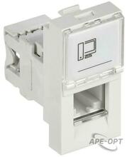 Изображения товара PRIMER РКИ-10-00-П-6 Розетка RJ45 кат.6 (1 модуль) белая | PR-KK40D-RI-0-1-C06U-K01 | IEK