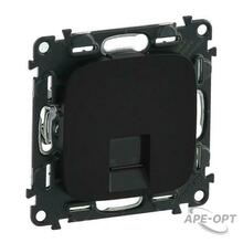 Изображения товара Valena ALLURE DIY Антрацит Розетка комп(RJ45) 1-ая 5 кат UTP | 753950 | Legrand