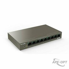 Изображения товара Tenda TEG1109P-8-102W - Коммутатор PoE неуправляемый, 8 портов PoE 10/100/1000 Мбит/с Base-TX RJ45