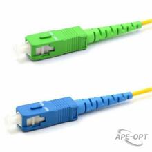 Изображения товара Патч-корд оптический переходной (SM), 9/125 (OS2), SC/APC-SC/UPC, (Simplex), LSZH, 15м | 50-2063 | REXANT