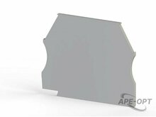 Изображения товара Концевой сегмент на клеммники AVK(2,5-10)/ AVK RD (2,5-4), (серый) NPP 2,5-100.0.0.4.44120 | 444120 | Klemsan