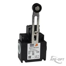 Изображения товара Выключатель концевой OptiLiS D4N-812G рычаг регулируемый с роликом пластиковым EN 50047 XCKT2145P16 | 365322 | КЭАЗ