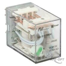 Изображения товара Реле промежуточное RPA 22/4 5A 220В DC|rpa-22-4-220DC| EKF