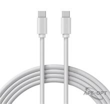 Изображения товара Кабель Type-C - Type-C PD 100W/1m/PVC/white/ | 18-1832 | REXANT