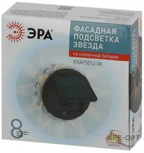 Изображения товара Фасадная подсветка Звезда на солнечной батарее ERAFS012-08 1 LED, 7,6*7,6*2,5 см | Б0057597 | ЭРА