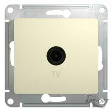 Изображения товара Glossa Бежевый TV Розетка проходная 4DB | GSL000292 | SE