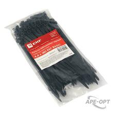 Изображения товара Хомут нейлоновый ЧЕРНЫЙ 4,8х180 (уп./100шт) EKF Simple | plc-cb-4.8x180 | EKF