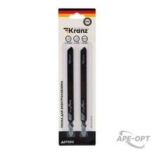 Изображения товара Пилка для электролобзика по дереву KRANZ T119BL 132 мм 12 зубьев на дюйм 4-100 мм (2 шт./уп.) |KR-92-0316 | Kranz