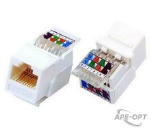 Изображения товара Гнездо вставка RJ-45 (Keystone Jack) CAT5e, ТИП-1 | 03-1011 | REXANT