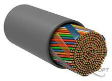 Изображения товара Кабель связи витая пара U/UTP, кат.5E, 25 пар 25х2х24AWG solid, LSZH, 500м, серый | LC1-C5E25-121 | ITK