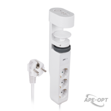 Изображения товара Удлинитель ETD-03U-150-wh (3 x 1,5) заземл., выкл