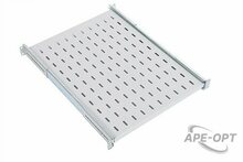 Изображения товара ТСВ-62 - Полка перфорированная выдвижная с телескопическими направляющими, глубина 620 мм