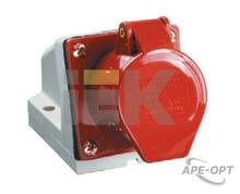 Изображения товара Розетка 125 стационарная 3Р+РЕ+N 32А 380В IP44 | PSR12-032-5 | IEK