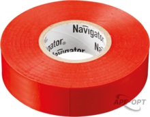 Изображения товара Изолента 71 230 NIT-B15-10/R красная |71230 |Navigator