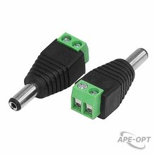 Изображения товара 14-0314-4 - Разъем питания штекер 2.1х5.5 с клеммной колодкой PROCONNECT (1 шт)