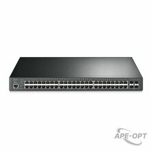 Изображения товара TL-SG3452P - JetStream 52-портовый гигабитный управляемый коммутатор уровня 2+ с 48 портами PoE+