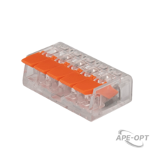 Изображения товара Клемма монтажная рычажного соединения PTC-5P 221-415 450V 32A 0,14-4.0mm2 /50 шт./ |5050945| Jazzway