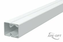 Изображения товара Металлический кабельный канал LKM 24x20x2000 мм (сталь,белый) (LKM20020RW) | 6248462 | OBO Bettermann