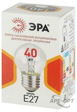 Изображения товара Лампа накаливания P45 40Вт Е27 / E27 230В шар прозрачный | Б0066568 | ЭРА