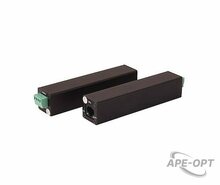 Изображения товара TR-IP1PoE(500m) - Удлинитель PoE (VDSL) до 500м (Комплект передатчик + приемник) по коаксиальному кабелю RG59 (RG6), телефонному, силовому кабелю