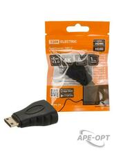 Изображения товара Переходник "АВП 2" штекер mini HDMI- гнездо HDMI, позолоченные контакты, | SQ4040-0102 | TDM
