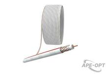 Изображения товара ЭРА Кабель коаксиальный SAT 50 М, 75 Ом, Cu/(оплётка Cu 75%), PVC, цвет белый, бухта 20 м | Б0044619 | ЭРА