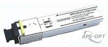 Изображения товара SFP-S1SC13-G-1550-1310-I - SFP модуль OSNOVO работает в парах и предназначены для передачи данных со скоростью до 1.25 Гбит/с по одному волокну одномодового оптоволоконного кабеля на расстояние до 20км