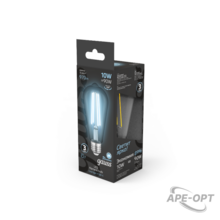 Изображения товара Лампа светодиодная Filament ST64 10W 970lm 4100К Е27 | 157802210 | Gauss