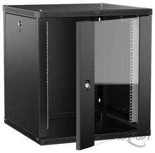 Изображения товара ITK LINEA W Шкаф 12U 600х600мм дверь стекло черный 2.0| LWR5-12U66-GF-2| ITK