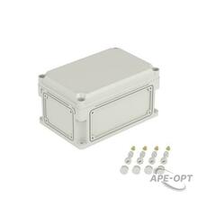 Изображения товара Корпус пластиковый RAM box IP67 300х200х160 мм (высота крышки 35) стенка с выбивными фланцами непрозрачная крышка | 532310 | DKC
