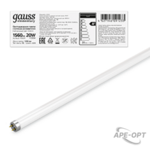 Изображения товара Лампа светодиодная LED 20Вт T8 G13 220В 4000К Elementary 1200мм | 93029 | Gauss