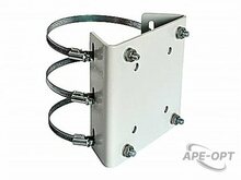 Изображения товара Релион-К-06-М - Кронштейн крепления на столб для оборудования в корпусах из оцинкованной стали и алюминиевого сплава