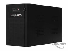 Изображения товара Источник бесперебойного питания Ippon Back Basic 1050S New Euro 600Вт 1050ВА черный (арт.: 2095136)