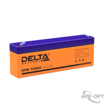 Изображения товара Акумуляторная батарея UPS серии DTM 12022 12В/2,2Ач | DTM 12022 | DELTA