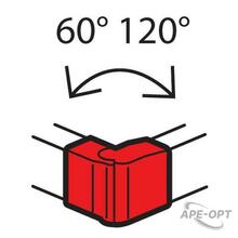 Изображения товара Внешний изменяемый угол - от 60° до 120° - для кабель-каналов Metra 85x50 | 638022 | Legrand
