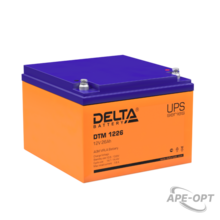 Изображения товара Акумуляторная батарея UPS серии DTM 1226 12В/26Ач | DTM 1226 | DELTA