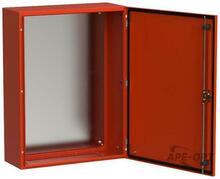 Изображения товара TITAN 5 Корпус металлический ЩМП-80.60.25 УХЛ1 IP66 RAL3020 красный | TI5-13-N-080-060-025-66 | IEK