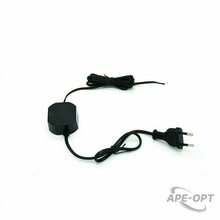 Изображения товара AT-15/1 BL - Адаптер питания для мониторов видеодомофонов и аудиотрубок 15В, 0,8А Цвет корпуса: чёрный .