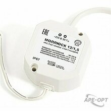 Изображения товара Моллюск 12/1,5 - Малогабаритный источник питания, U-вых.12В, I-вых.1.5А, P-потр.20Вт, t-раб.0...+40°С, защита от перегрузки и КЗ