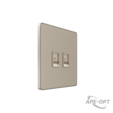 Изображения товара Systeme Infinity, Розетка информационная С/У RJ-45 кат.6 2-я, Песчаный берег