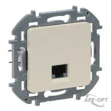 Изображения товара Розетка компьютерная RJ45 категория 6 UTP - Legrand Inspiria - слоновая кость | 673831 | Legrand