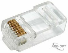 Изображения товара 05-1021-3 - PROconnect Разъем RJ-45(8P8C) под витую пару, UTP, категория 5e (1 шт)